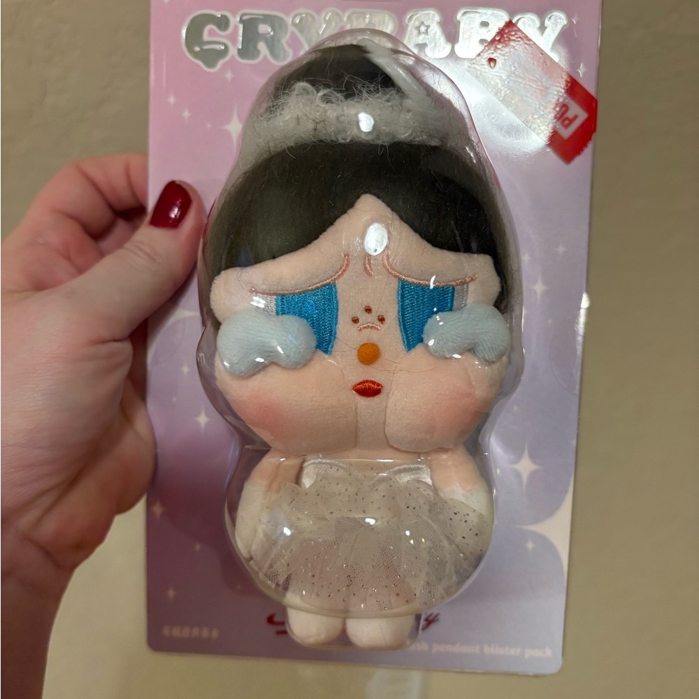 Cute Crybaby Plush Keychain